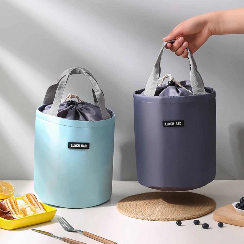 Portable Insulated Lunch Bag Cooler Waterproof Bag Ice Pack Lunch Box Camping Picnic Bag Supplies Thermal Bag For Women Kids