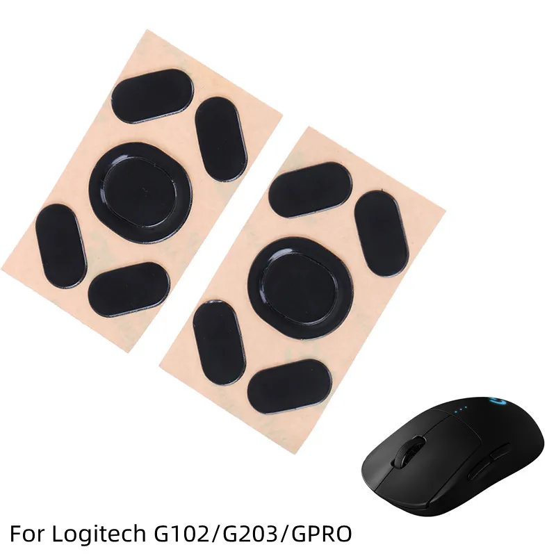 2 Pezzi Mouse Foot Pad Foot Sticker Adesivi Antiscivolo Per Logitech G102 G203 Gpro Mouse Feet Skates