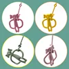 New Baby Silicone Teether Toy Cute Animal Shape Molar Chewing Baby Toys Pacifier Chain Clip Newborn Teething Toy Gifts 4
