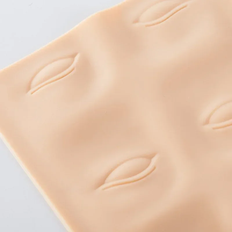 Tattoo Practice Skin Silicone Eyebrow Eye Block Eyelid Semi-permanent Makeup Eyeliner Exercise