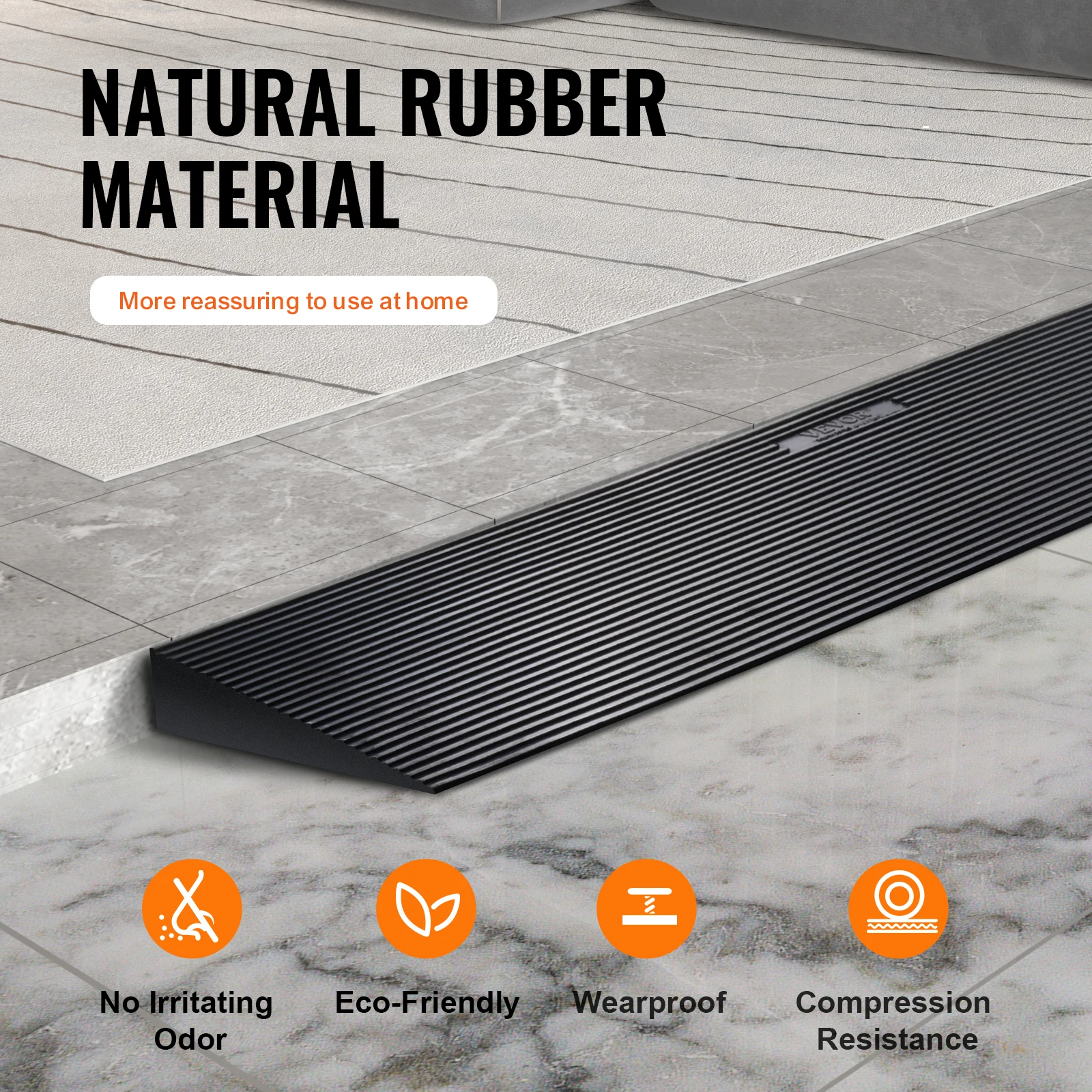 1.2" Rise Threshold Wheelchair Ramp for Doorways Driveways wheelchair ramp