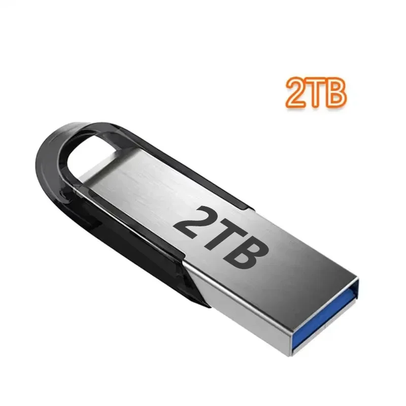 High-Speed Metal USB Flash Drive - 2TB Storage