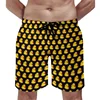 Summer New 3D Cute Animal Yellow Duck Printed Beach Shorts For Men Kid Funny Streetwear Swimming Trunks Fashion Cool Short Pants 5