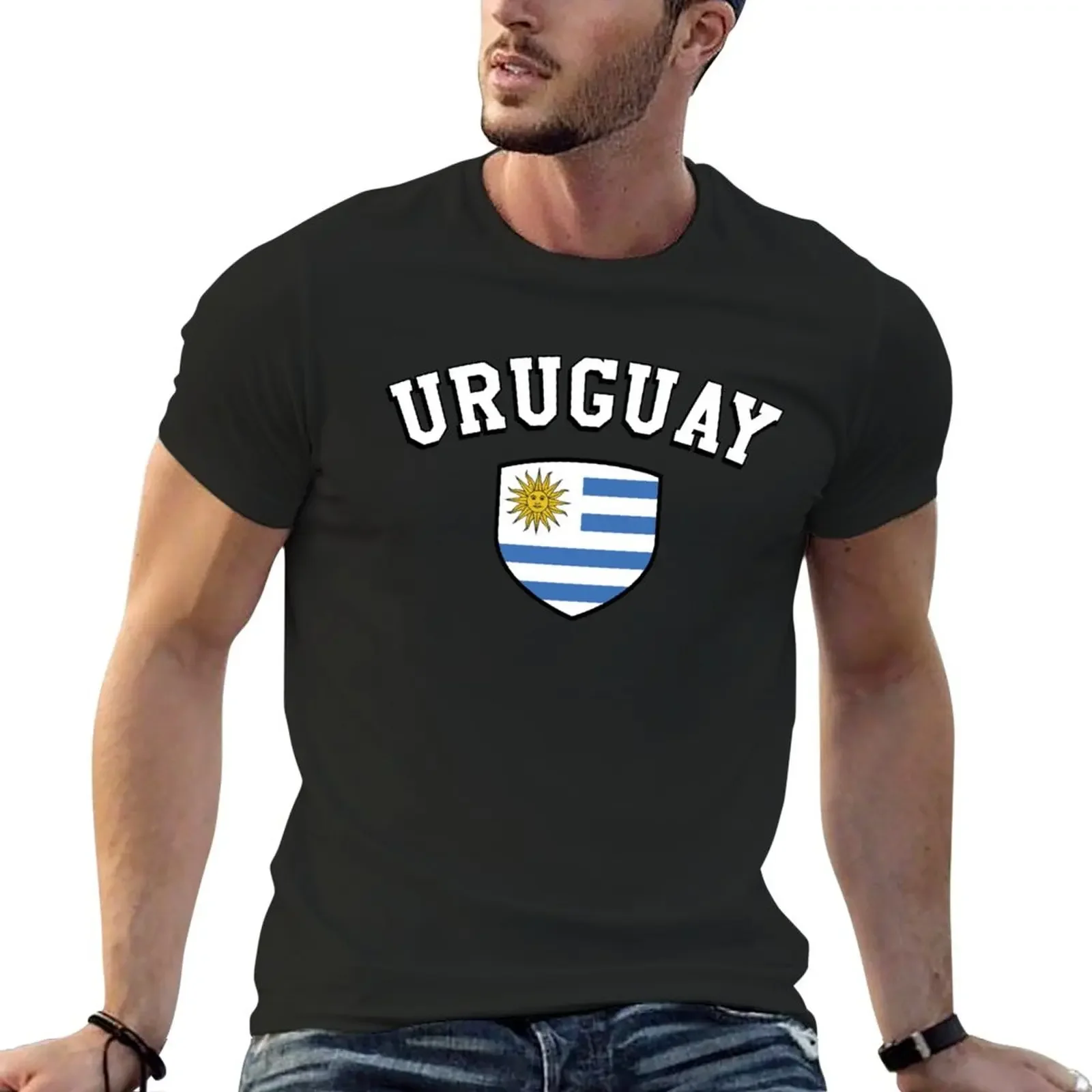 

Uruguay Supporters T-Shirt quick drying shirts graphic tees t shirts for men graphic