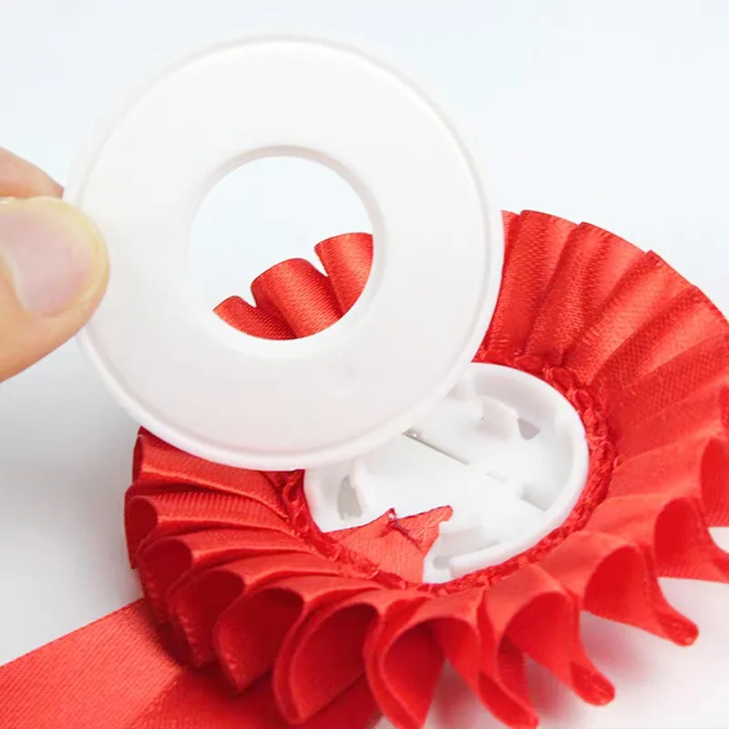 Badge Parts Button Making Supplies 44/58/75mm Buckle type 50/100pcs Custom made DIY corsage badges personalized rose
