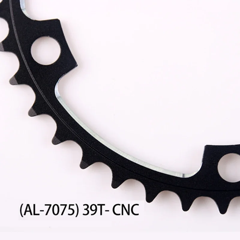 Prowheelロードバイクギア130 bcd 39/53tギアアルミ合金/スチール