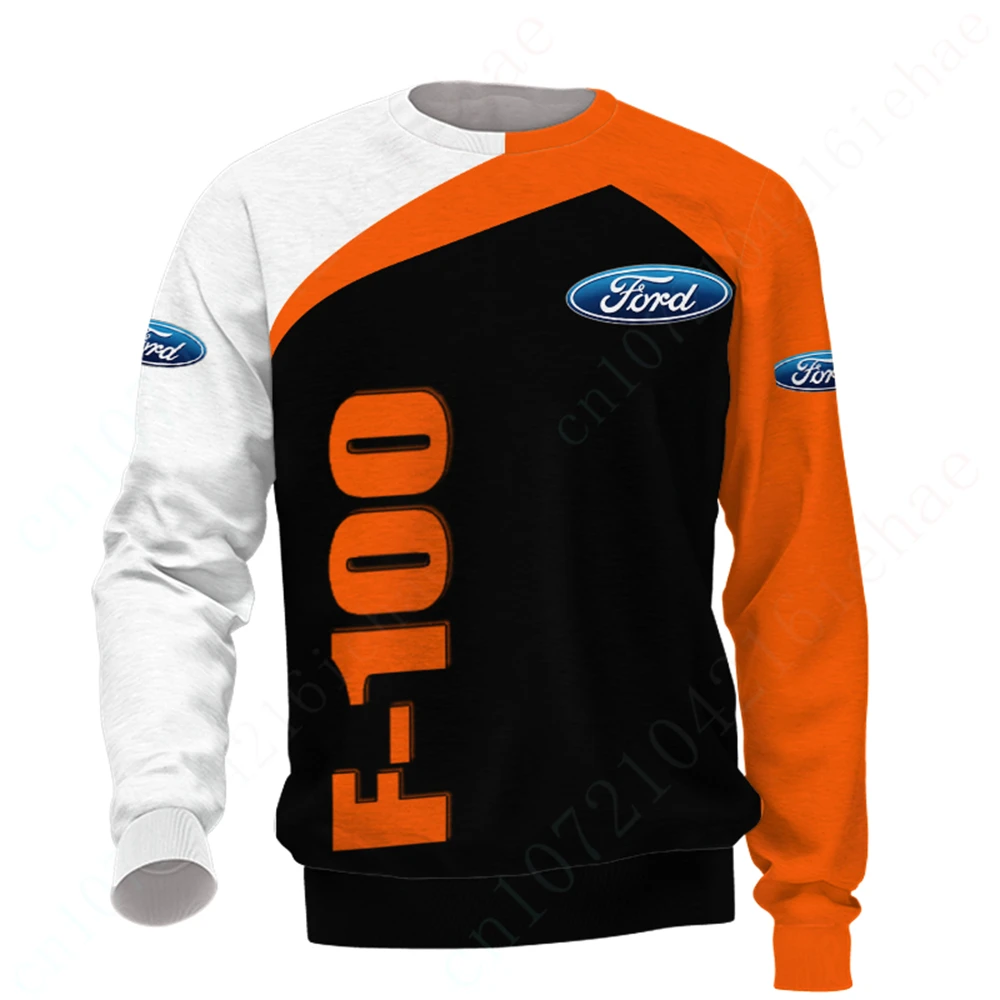 

Ford Unisex Clothing Breathable O Neck Long Sleeve Casual Sweatshirt Anime 3D Printing T-shirts Harajuku T Shirt For Men Women
