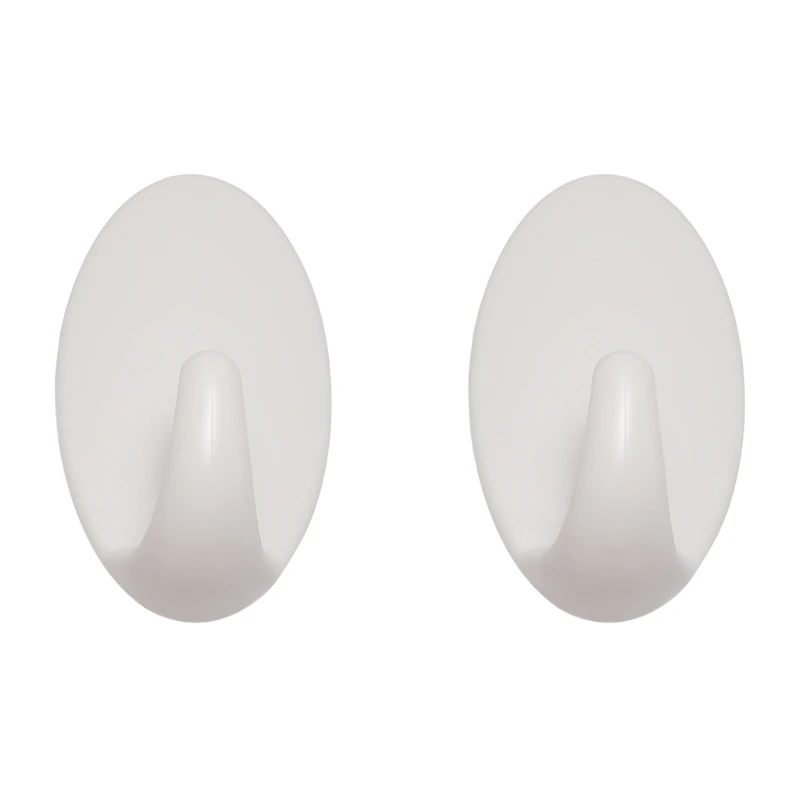 Durable Wall Hook Strong Load Bear Hanging Egg Shaped Anti Drop Kitchen Bedroom Living Room Utility Hooks