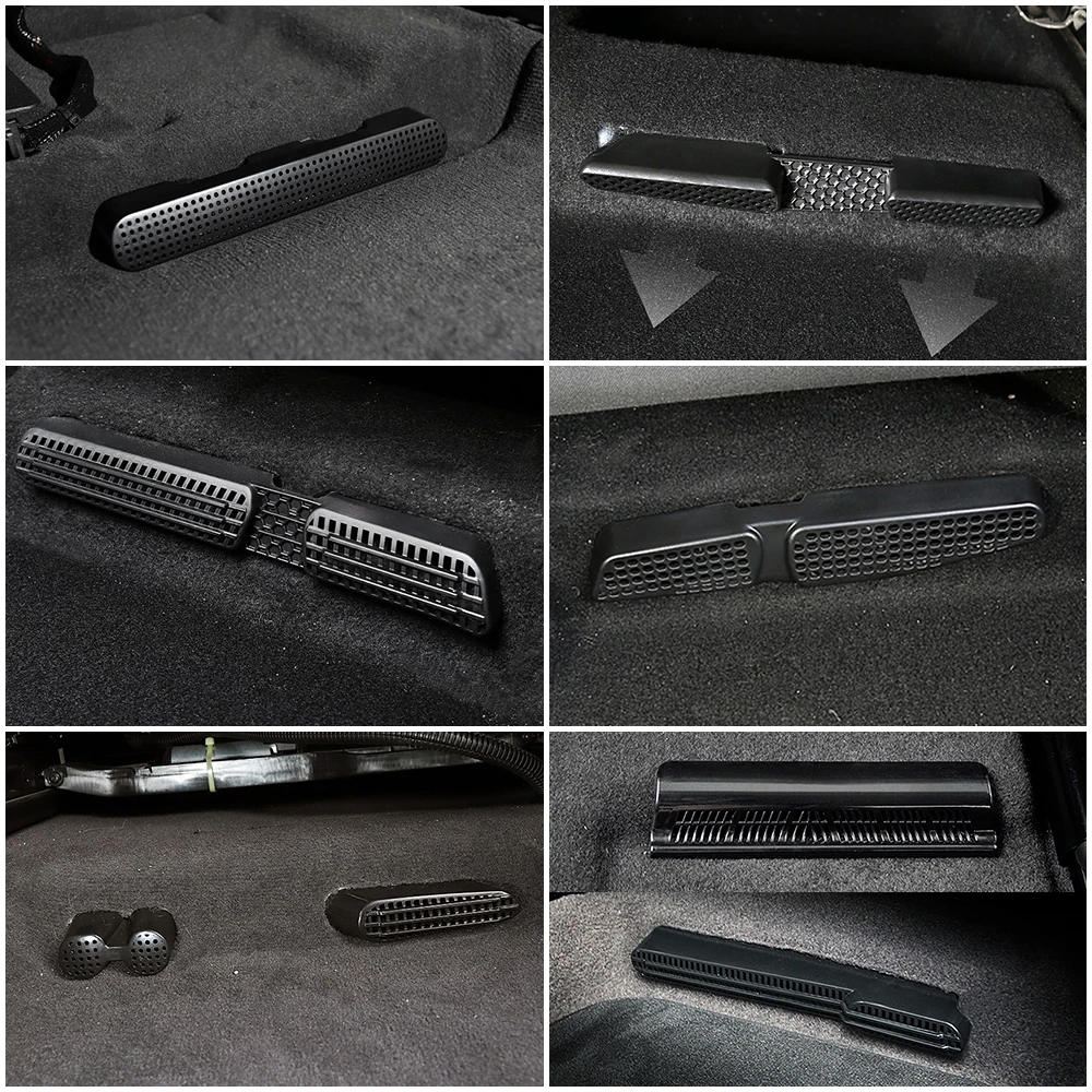 Per Vw Arteon Tiguan Touran T-Roc Touareg Teramont Atlas Eos Scirocco Magotan Ac Condizionatore D'Aria Vent Outlet Grill Cover Trim