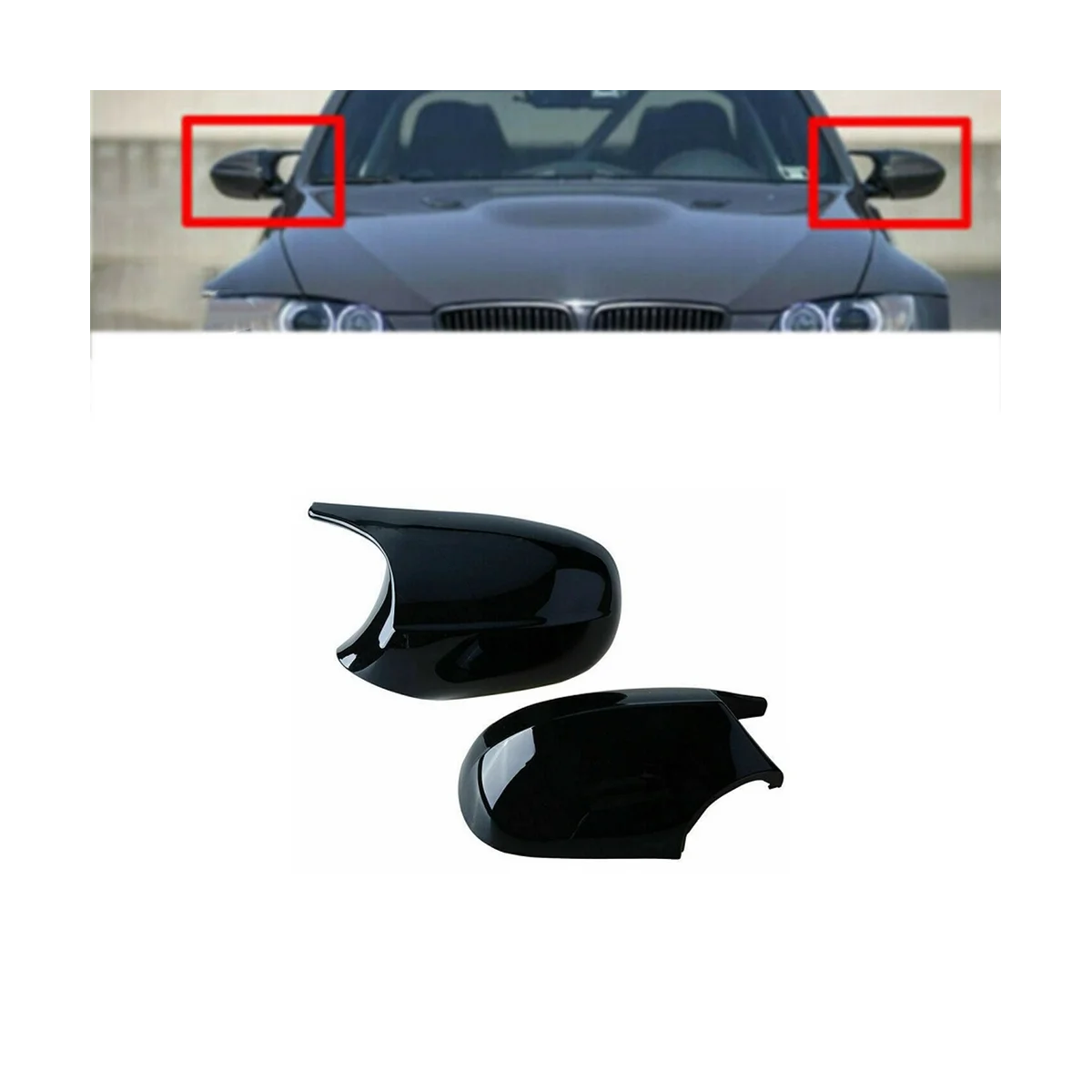 

Крышка зеркала заднего вида для BMW Facelift E90 E91 2008-2011 E92 E93 2010-2013 LCI