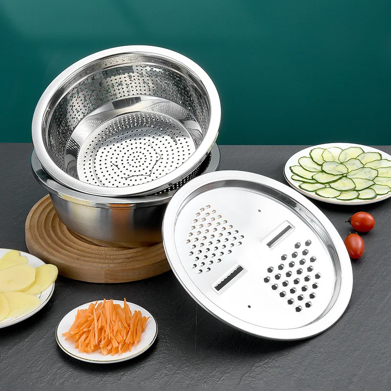 Stainless Steel Steamer Basket Nonstick Cookware Meat Cooking Steam Grid Bread Salad Baking Steamer Insert Dumpling Steamer for Restaurant 34cm, Size