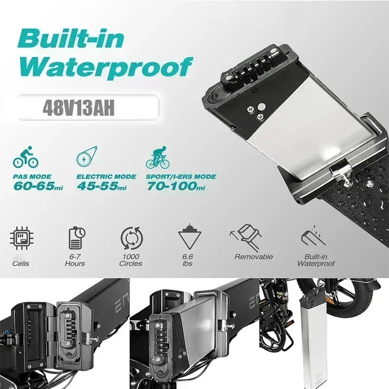 Electric Bicycle ENGWE ENGINE X 250W 48V 13AH 24 fat Tire Electric Bike Powerful Motor Battery Range 25-45KM/H Mountain E bike