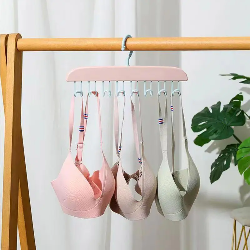 Tank Top Hanger Bra Organizer Belt Hanger Scarf Tie Closet Space Saving Hangers Fitness Bra