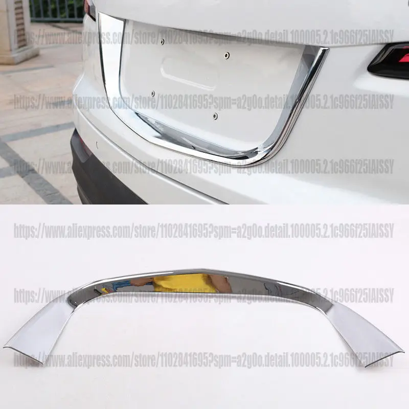 

Для Cadillac XT4 2018 -2023 хромированный ABS задний багажник номерной знак рамка Обложка отделка автомобильные аксессуары