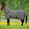 Waterproof Horse Blanket Warm Waterproof Horse Sheet Winter Horse Sheet Turnout Horse Protection With Neck Cover Cotton Filling 3