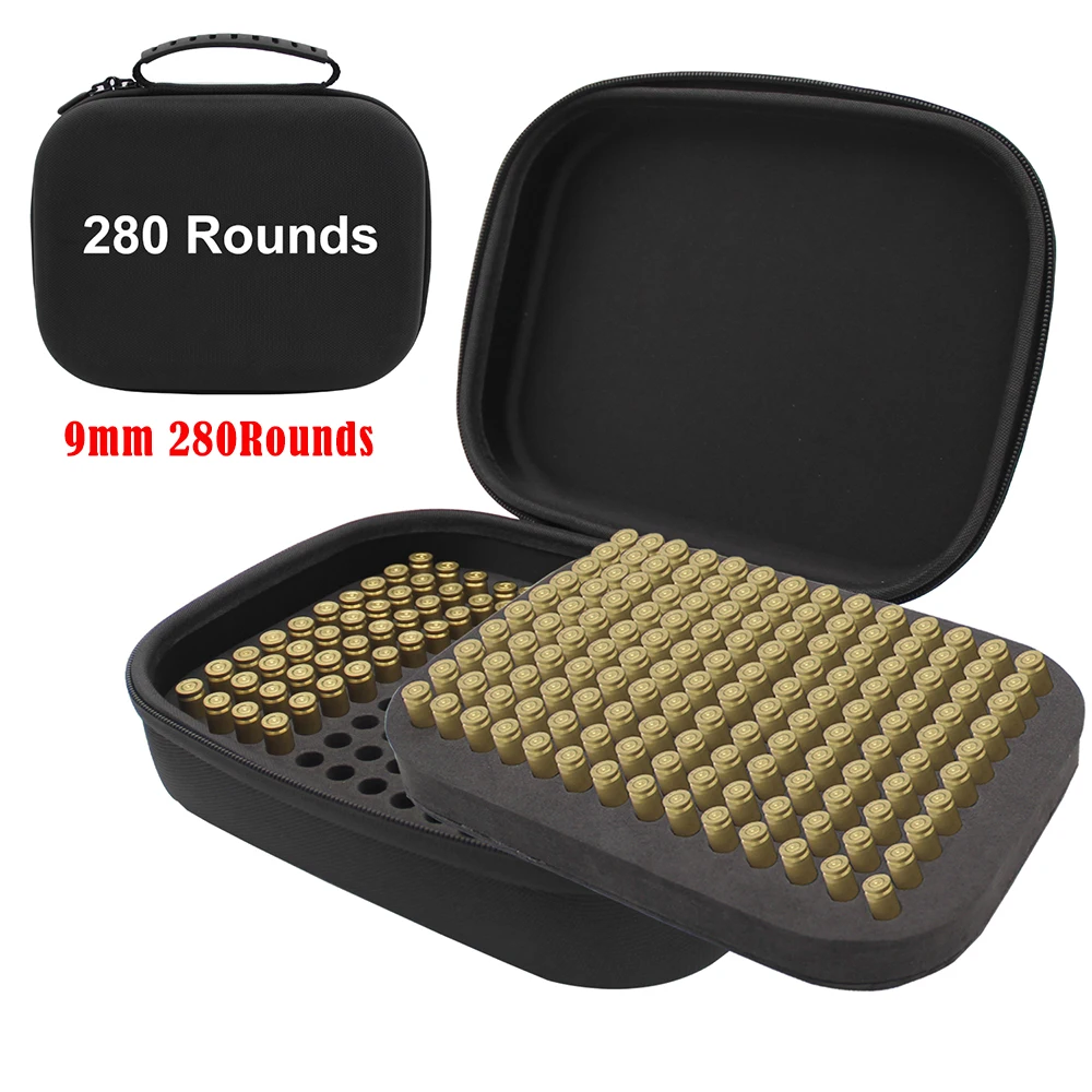 .223/5,56 9mm 12GA.22LR Box Munition Beutel Outdoor Munition Box Kugel Halter Tasche Patrone Lagerung Fall für Jagd Schießen – Detail 8