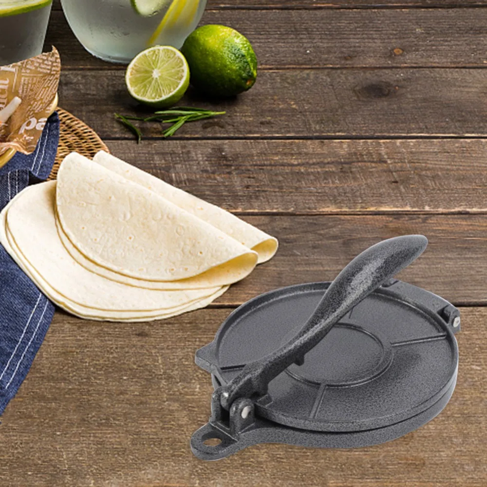DIY Tortilla Press Maker Aluminium Alloy Manual Corn Tortillas Dough Pressing Tools Kitchen Bakeware Cooking Tools Accessories tortilla press
