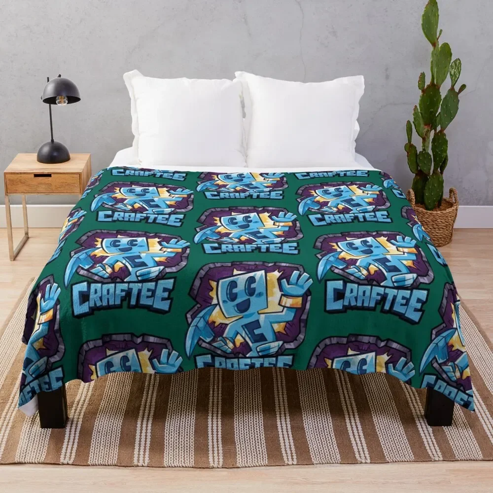 

Cute Craftee Throw Blanket Decorative Sofa funny gift Comforter Blankets