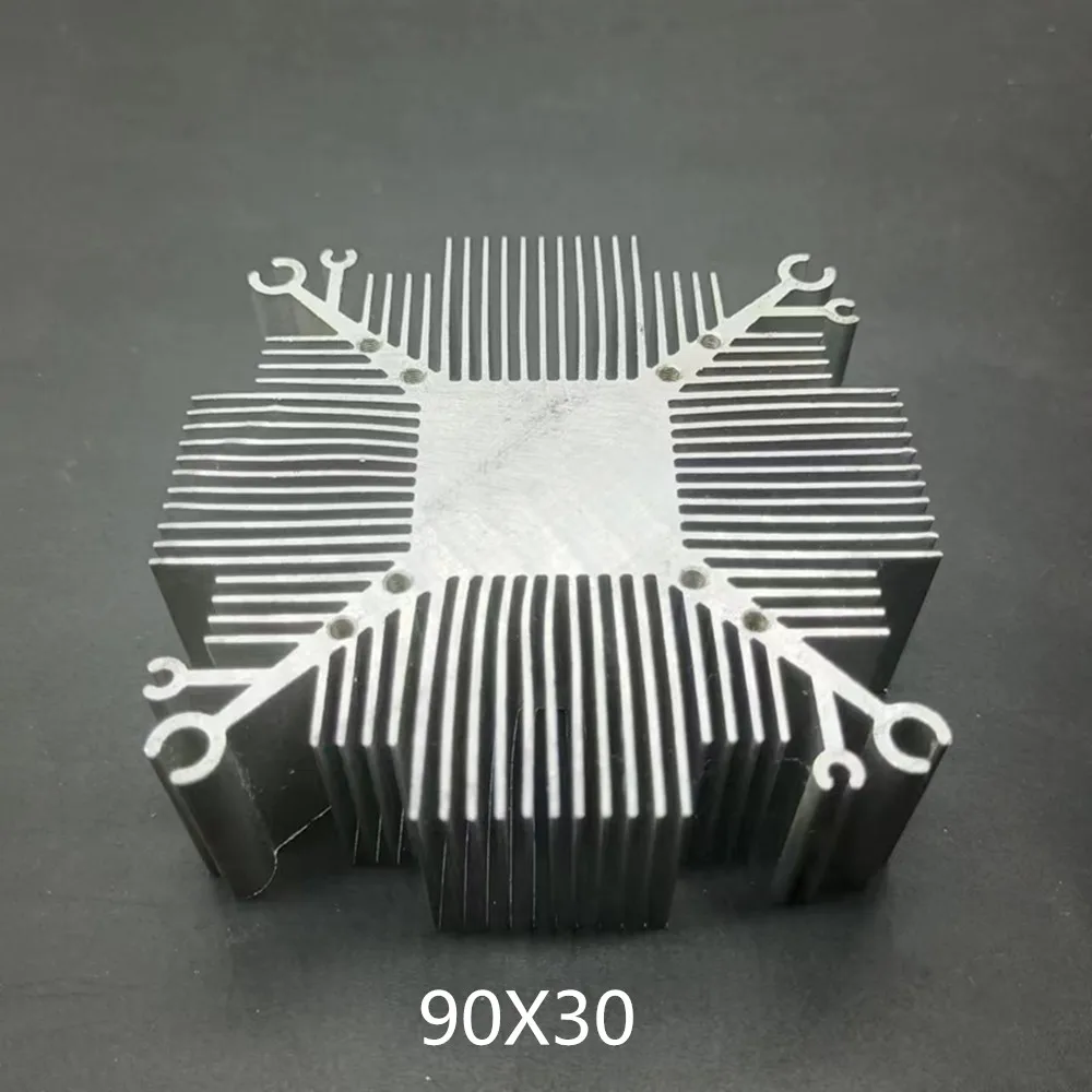 

90X20/30/40/50MM 20W 30W 50W 100W Watt High Power LED Heatsink Cooller F Growth Plant Light DIY