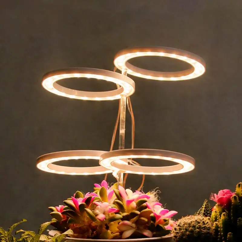 

Lights Ring Grow Light DC5V USB Full Spectrum Phytolamp Growing Lamps Lighting Home Plants Seedlings Growth Flower Indoor