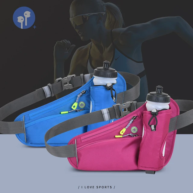 Riñonera Impermeable Para Correr, Senderismo Y Viajes – Con Bolsillos Con Cremallera Y Conector Para Auriculares | Ligera Y Ajustable