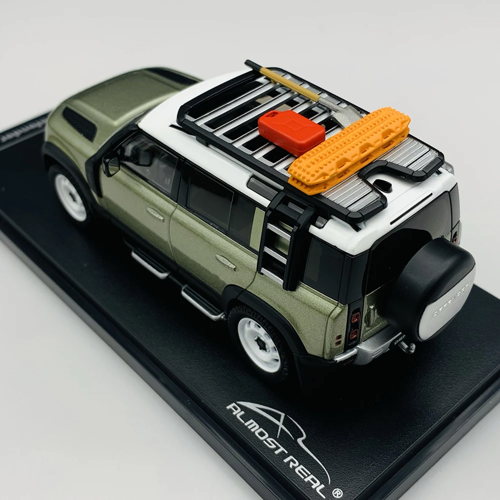 Static Metal Ornaments 1/43 Scale Land Rover Defender 110 Simulated ...