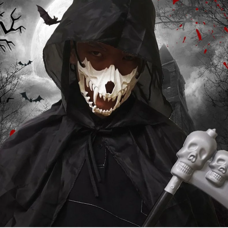 Halloween-naamarit, koe jännitystä, luo jännitystä ja nauti juhlien hauskuudesta_voghion.com