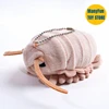 Giant Isopod Plush Toys Keychain Plushie Sea Lice Lifelike Animals Simulation Stuffed Doll Key Ring Toy Gifts For Kids 5