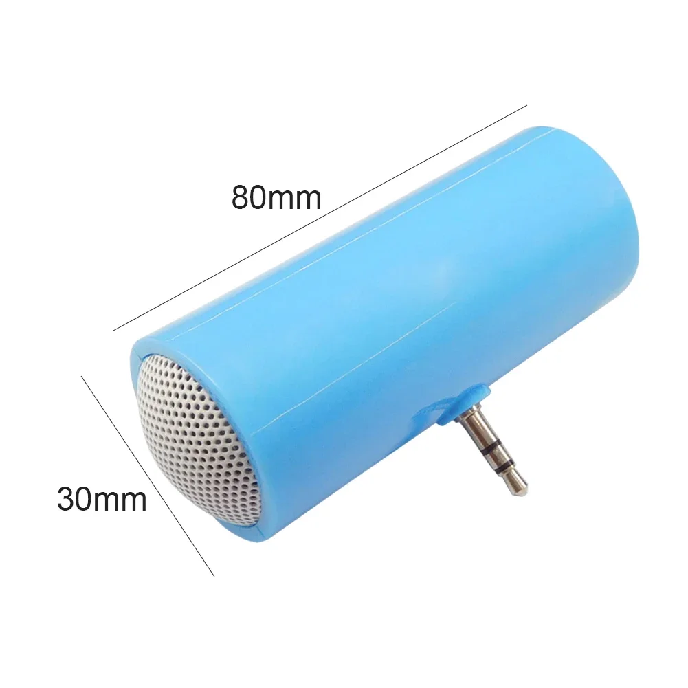 Mini Portable 3.5mm Loud speaker Music Stereo Audio Adapter for Radio Mobile Phone MP3 MP4 3.5 jack AUX Music Receiver Adapter - 6