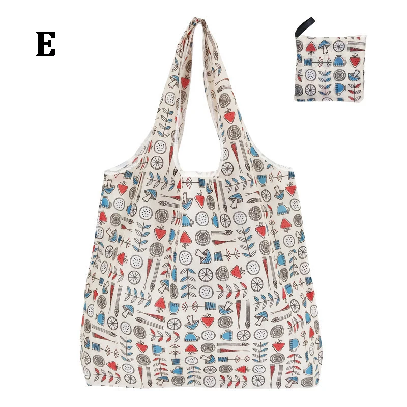 Foldable Washable Reusable Boho Shopping Bags