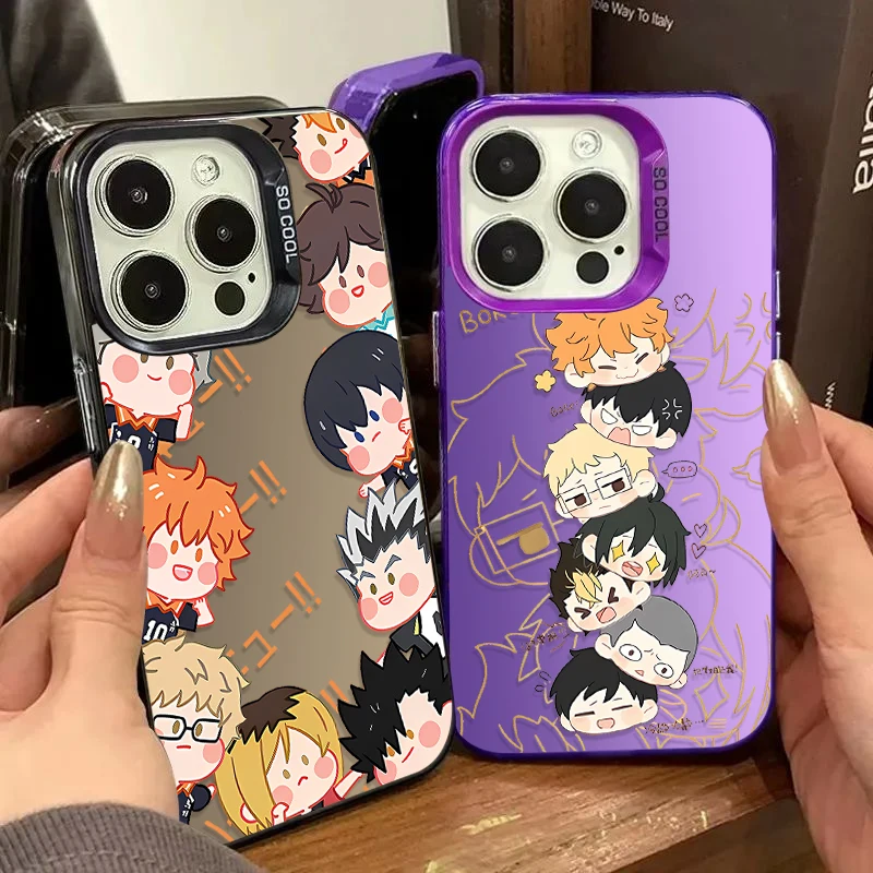 Vibrant Cartoon Haikyuu Phone Case Cover
