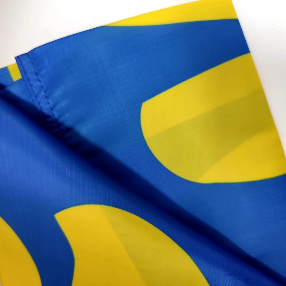 Ukraine-Flagge, Outdoor-Dekoration, 3 x 5 Banner, lustiges Poster, langlebige Dekorationen, Wandflagge – Detail 2
