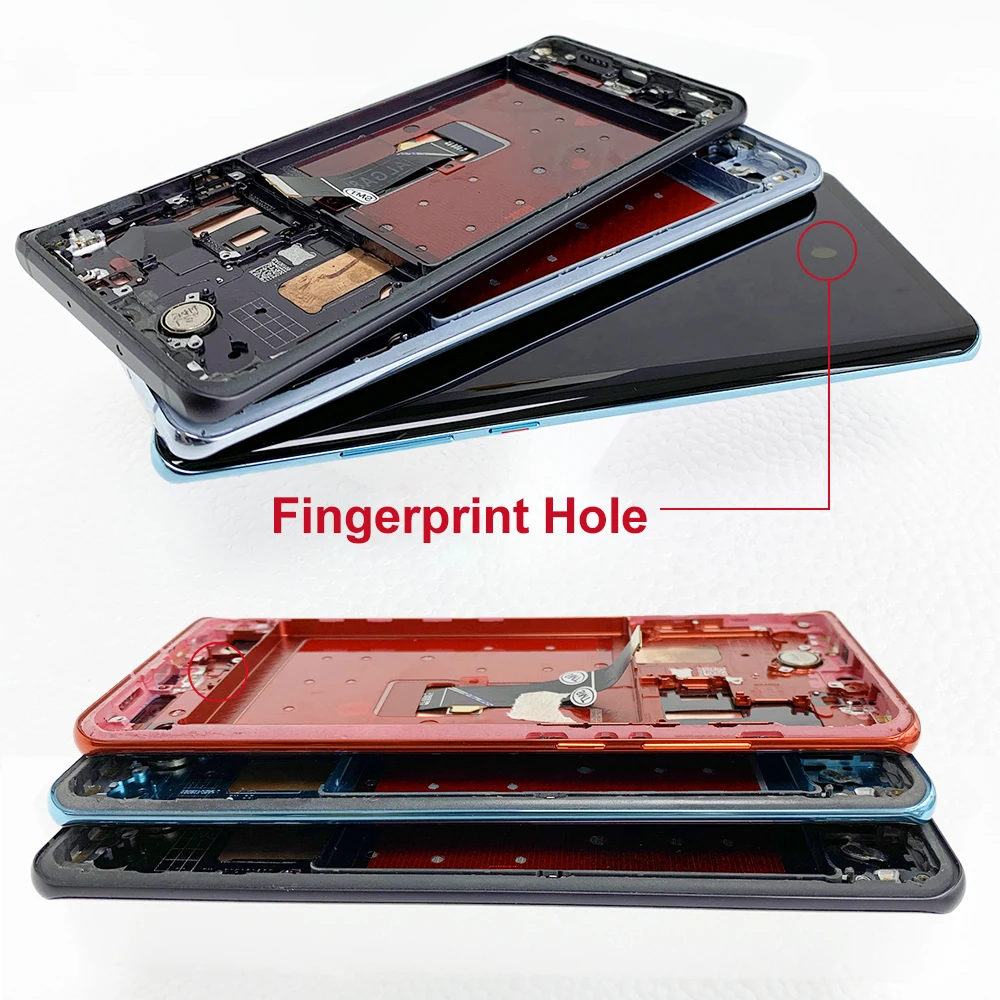 ȭ P30  VOG-L29 VOG-L09 LCD ÷ ü ȭ,   ִ  ġ ũ, 6.47 ġ