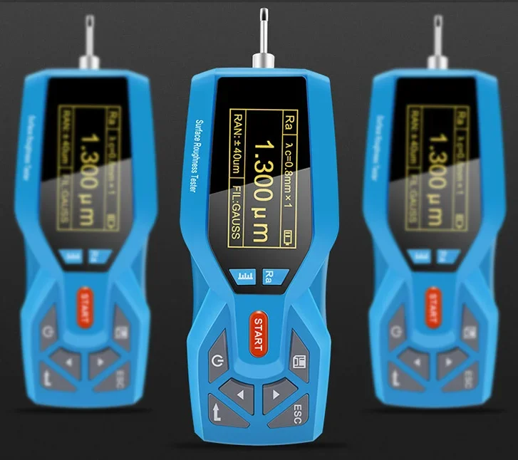 YYHC-Portable Surface Roughness Meter Surface Profilometer Tester Gauge 4