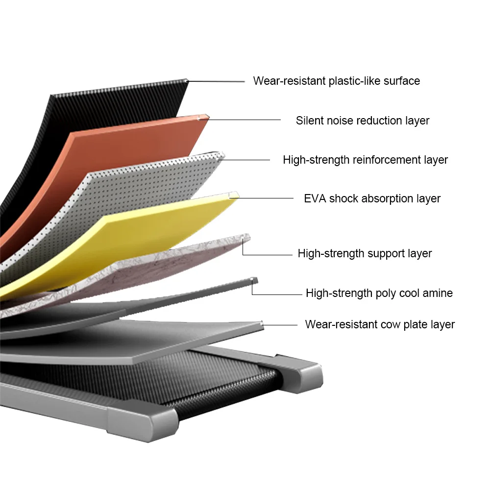 Commercial Gym Fitness Equipment Walking Pad ultra Slim Smart Running Device Folding Treadmill