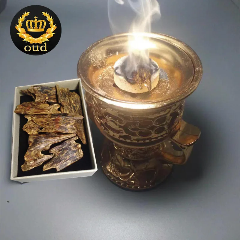 Royal Incenso Casa Fragranza Bruciatore Meditazione Salvia Kynam Oud Oudh