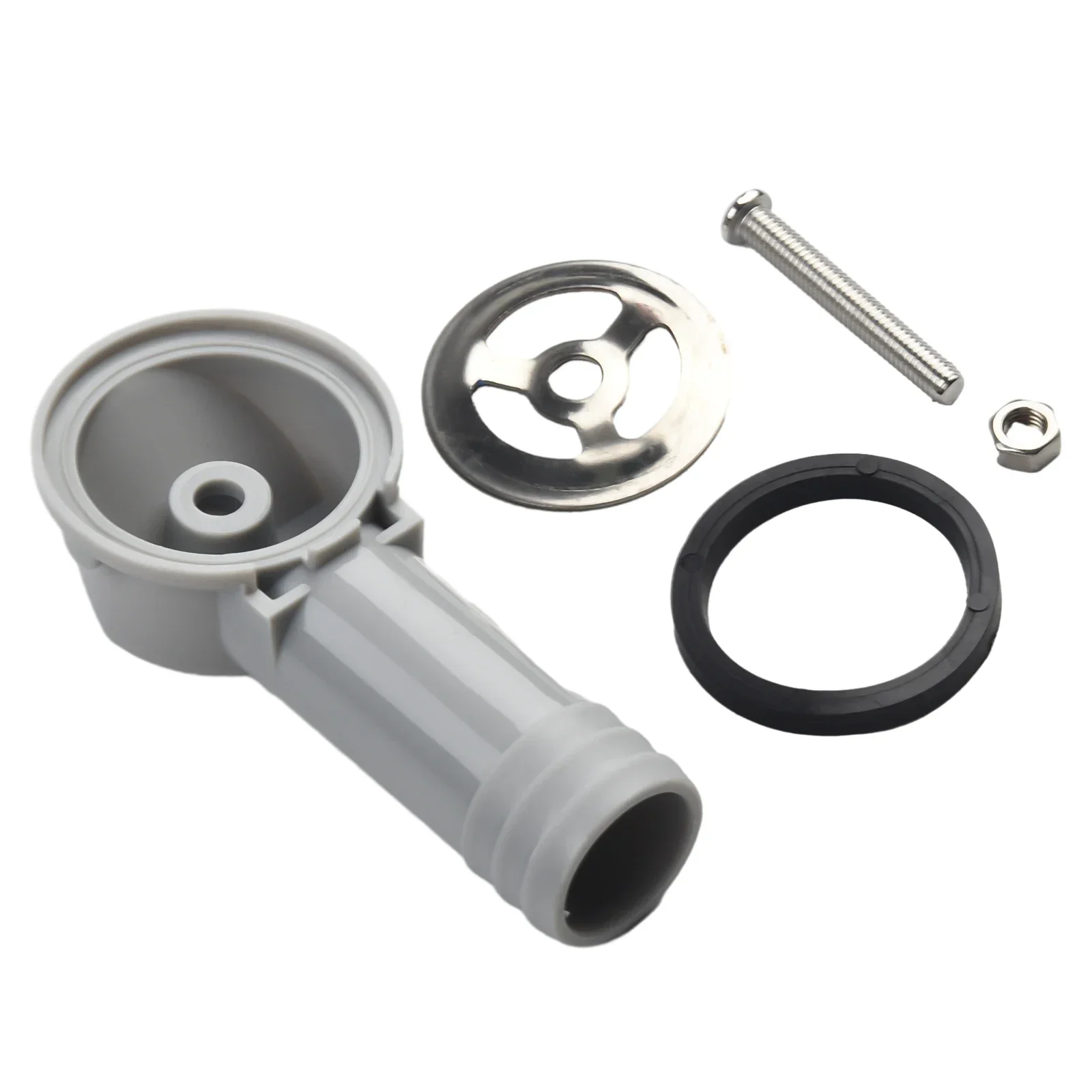 Relacement Overflow Pipe Kitchen Accesories Sink Replacement ABS Easy To Install For Joint Round Overflow Head sink overflow cover