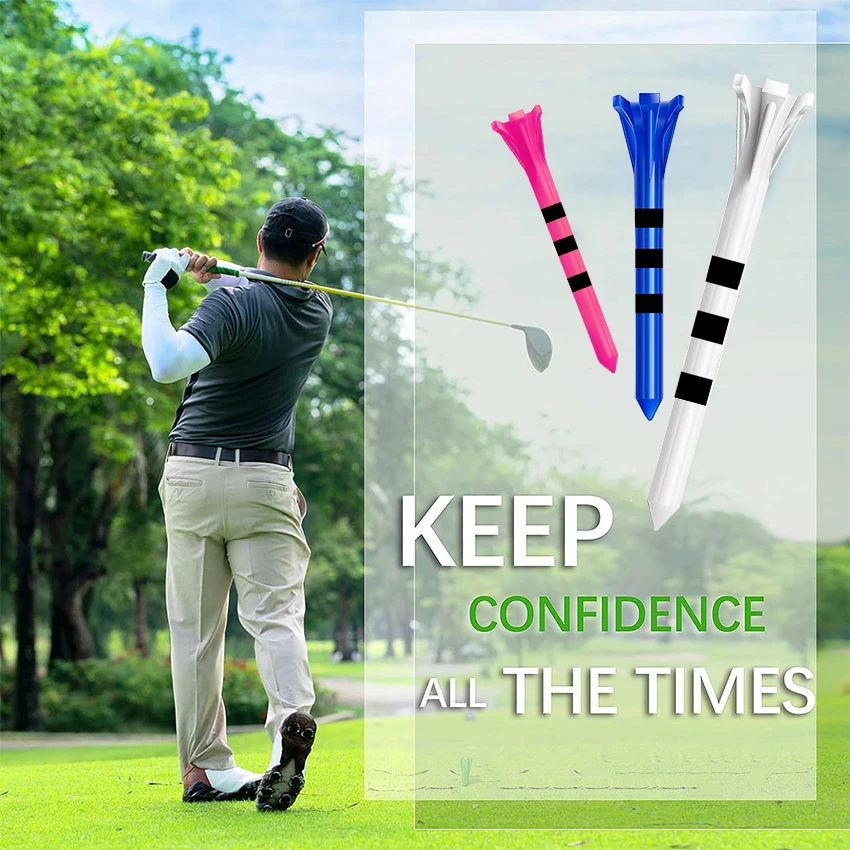 Unbreakable Plastic Golf Tees 6