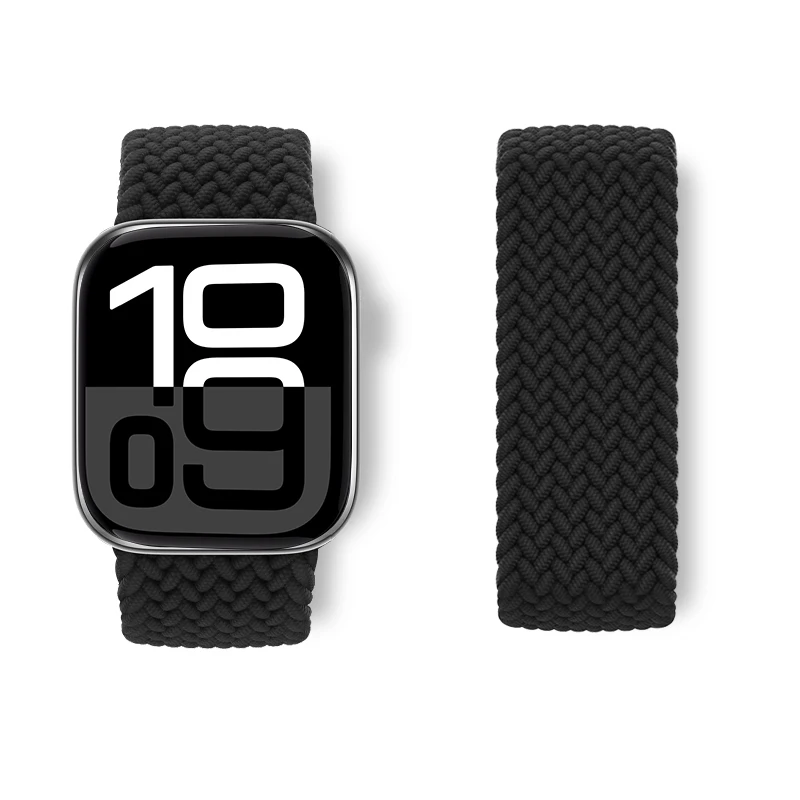 Braided Solo Loop Strap for Smartwatches - Stylish & Comfortable Bracelet Design