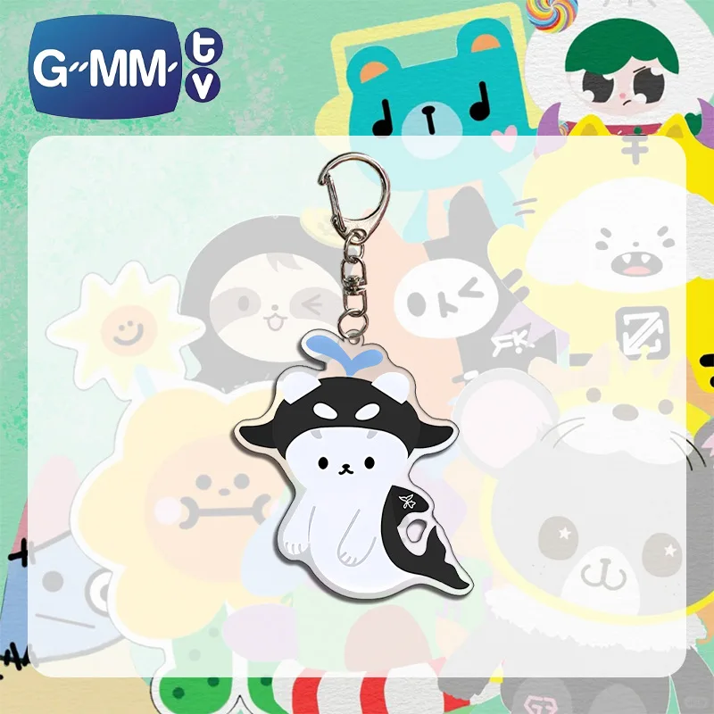 Thailand CP GMMQ Keychain GMMTV Cartoon Figure Bag Pendant Couple