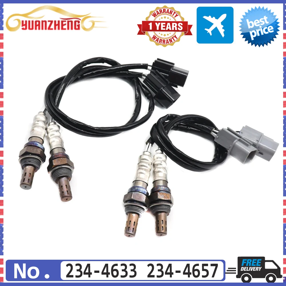 

4 шт., кислородный датчик кислорода Lambda O2 для Mitsubishi Montero Sport V6 234-4633 234-4657