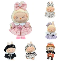 17cm Fashion Doll labubu Clothing Accessories Set Suitable for Boys Cute Plush Doll Clothes Suitable for Fashion 1