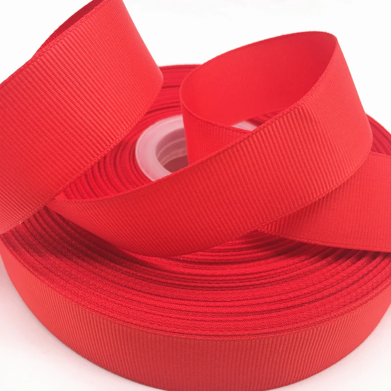 Ribbon Decoration Ribbon Supplies Grosgrain Ribbon Christmas Ribbon Sewing Ribbon 5yards 10mm 15mm 25mm 38mm 50mm Grosgrain Ribbon For Christmas Wedding Decoration DIY Sewing Handmand Crafts