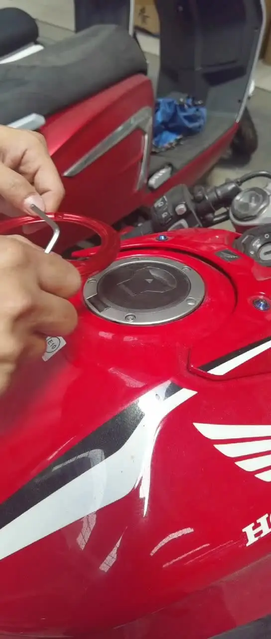 Новая крышка бака для мотоцикла CBR650R CBR650F CBR400R с ЧПУ масляного топливного