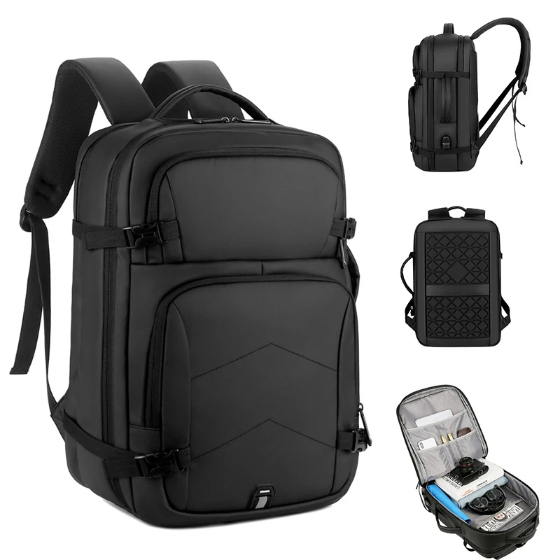 Luxury Multifunctional 15.6 inch laptop Backpack USB Charging
