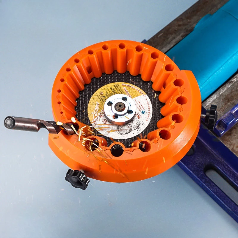 New Drill Sharpener Max 24 In 1 Multi-Specification Drill Grinding Tool Waste Grinding and Polishing Auxiliary Tool