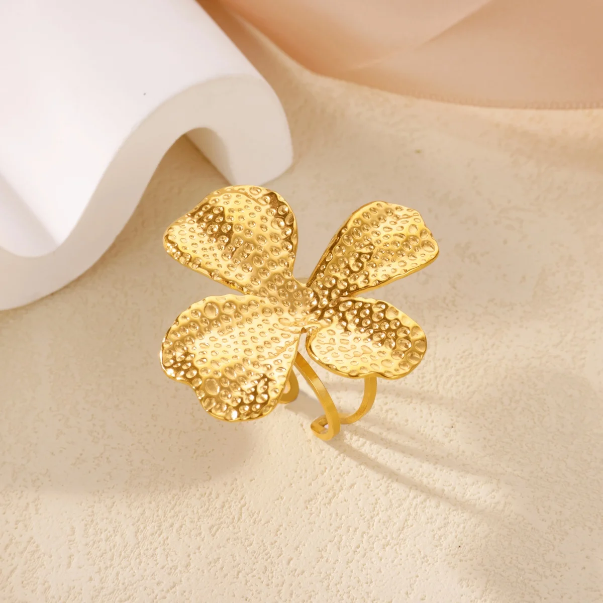 Stainless Steel Jewelry Women Minimalist Stainless Steel Rings