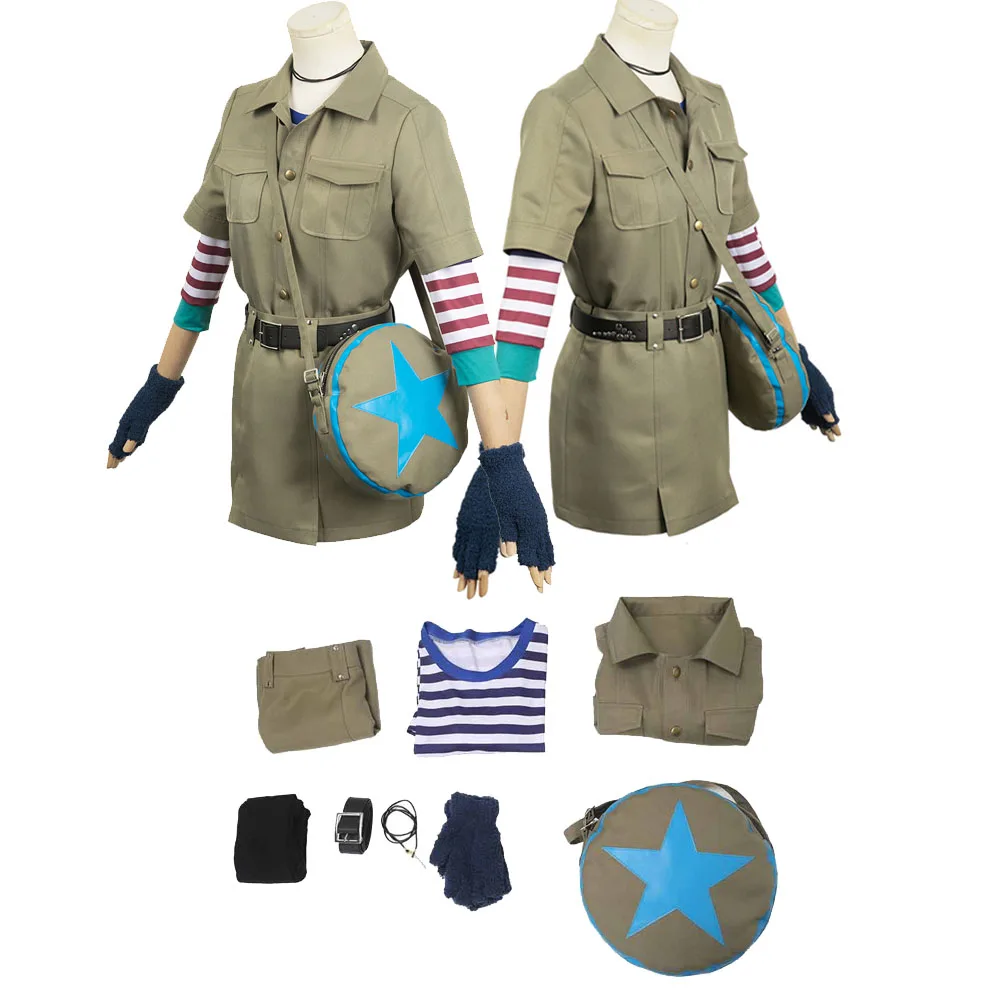 Film Scott Pilgrim Fantasy Adult Women Gonna Bag Outfit Ramona Flowers Costume Cosplay Halloween Carnival Party Travestimento Suit