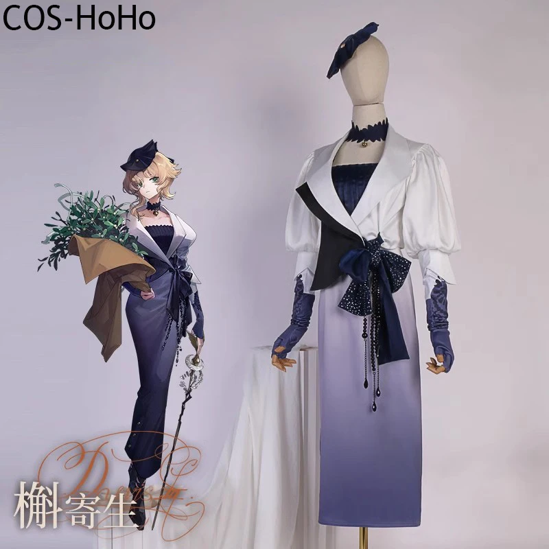 

COS-HoHo Reverse:1999 Druvis III Game Suit Elegant Dress Uniform Cosplay Costume Halloween Party Role Play Outfit Women