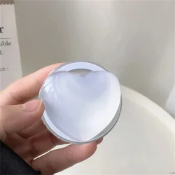Korean Cute 3D Love Heart PopSockets Magsafe Grip and Magnetic Stand Holder (Sky Blue)